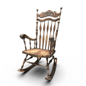 rocking chair 3D model