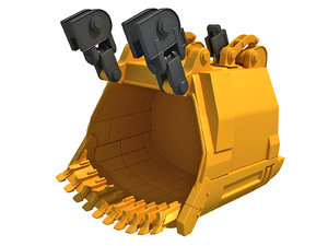 excavator bucket model