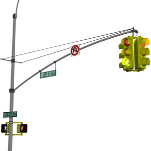 3D traffic light