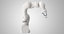 3D model pharmaceutical robot arm gripper
