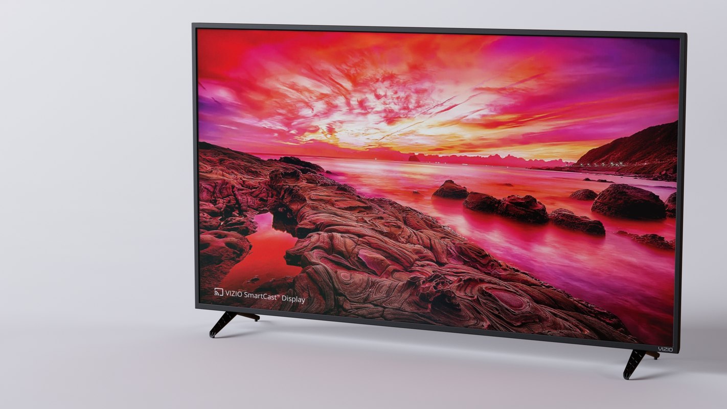 Ledtv vizio 80inch 3D model TurboSquid 1390653