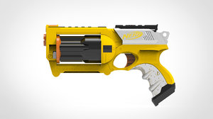 3D maverick nerf gun model