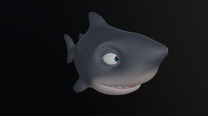 shark - animal cartoons 3D