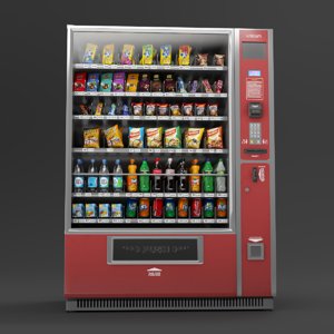 vending machine 3D model