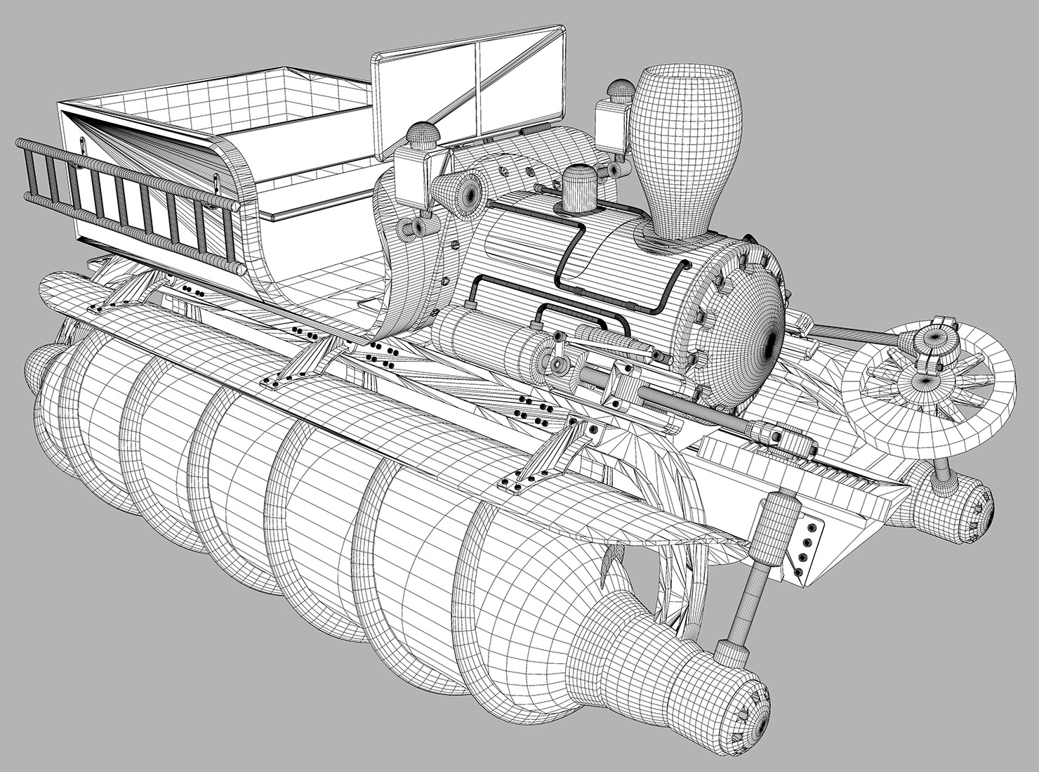 vehicle-screw-propelled-3d-model-turbosquid-1390849