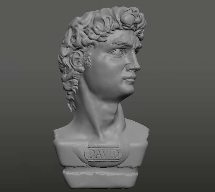 Busto david michelangelo model TurboSquid 1391081