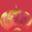3D model fruit apple mandarin mango