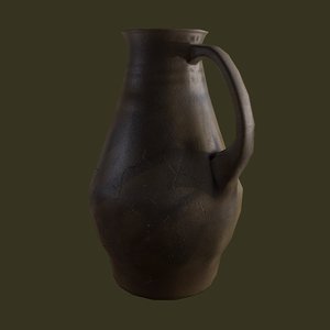 medieval jug 3D model