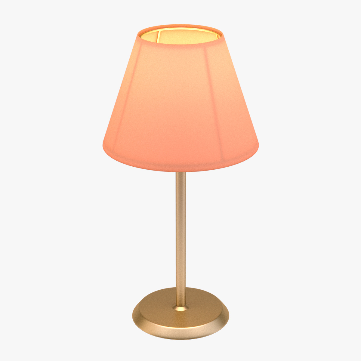 3D cartoon table lamp lighting TurboSquid 1391083