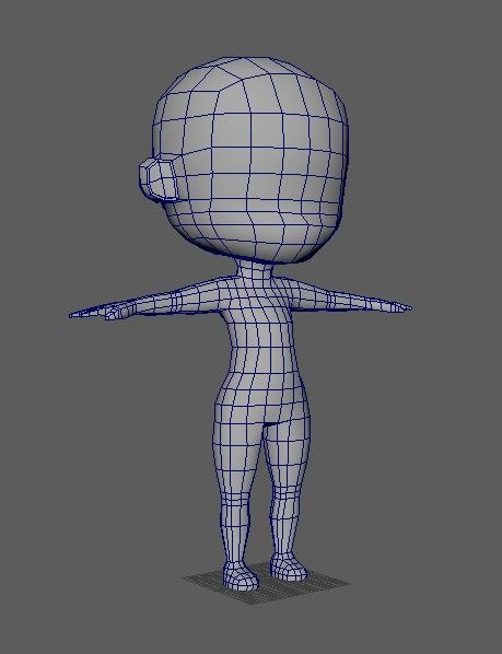 chibi drawing model