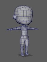 Featured image of post Chibi Base Mesh Chibi character with run animation base mesh