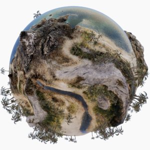 3D planet earth model