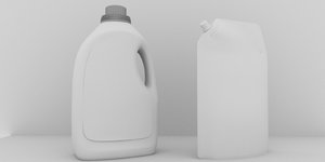 liquid detergent 3D