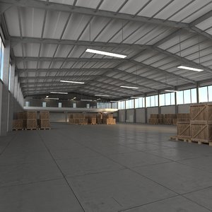 3D warehouse model