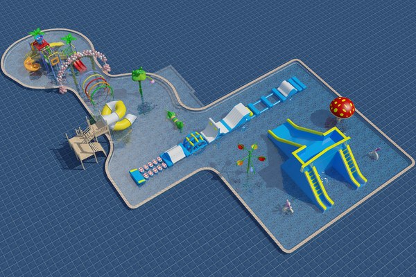 Water Park 3D Models for Download | TurboSquid