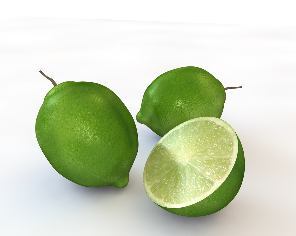 lemon lime 3d model