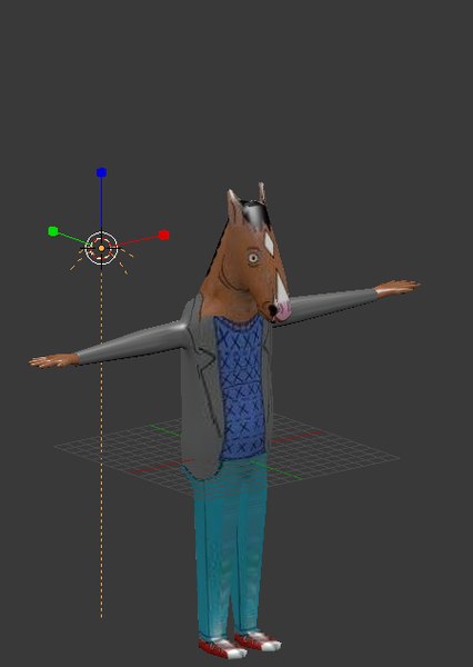 Kostenlos Bojack Reiter 3d Modell Turbosquid 1392284