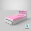 3D bed modeled model