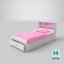 3D bed modeled model