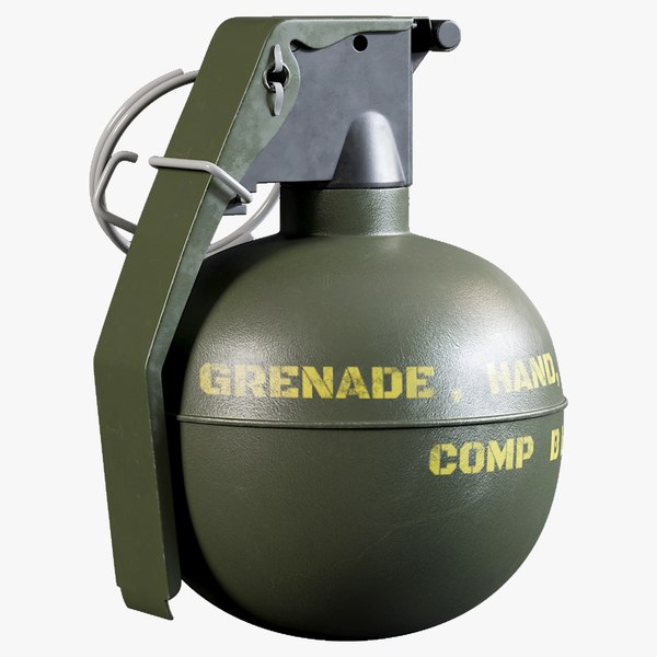 TMC M67 Frag Grenade Dummy Modelo 3D - TurboSquid 1392422