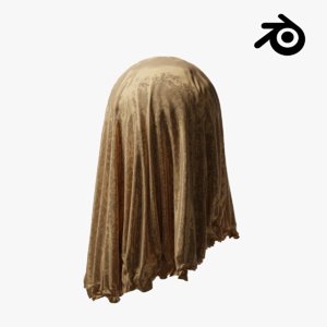 Damask Silk Blender Material