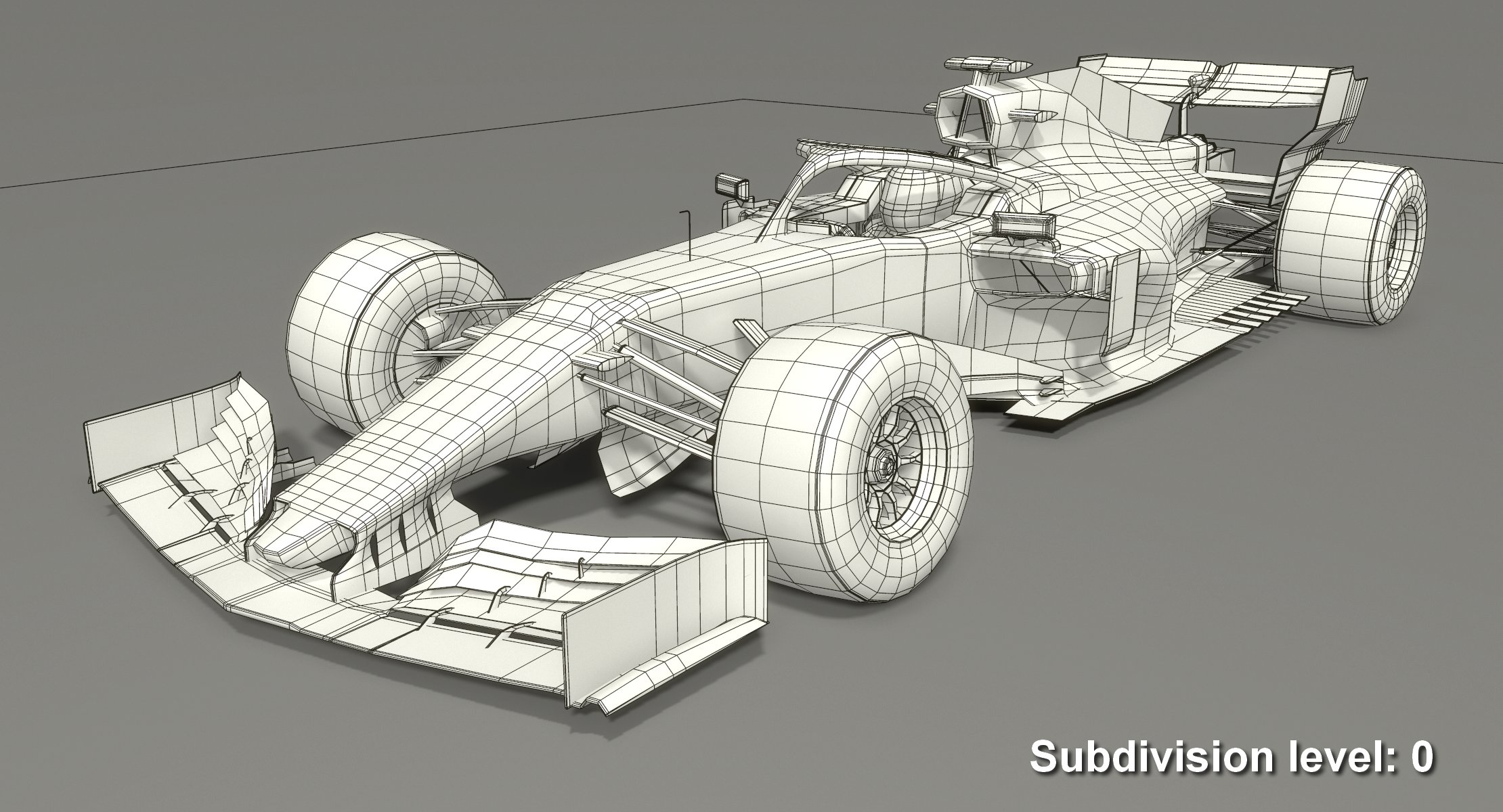 formula 1 season 2019 f1赛车系列3d模型