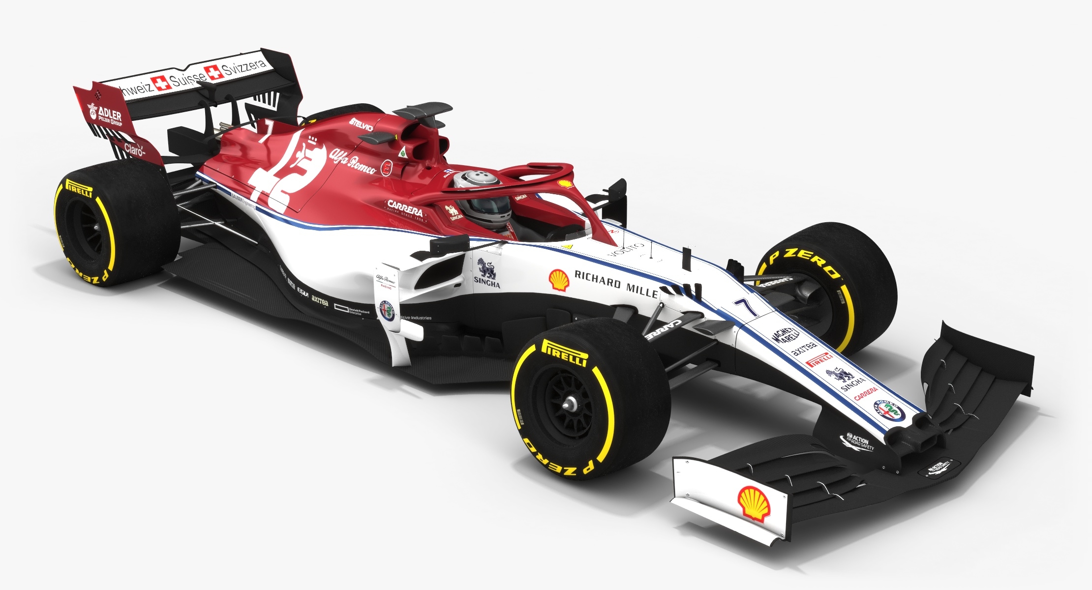 formula 1 season 2019 f1赛车系列3d模型