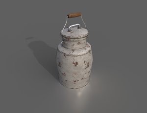 3D milk jug