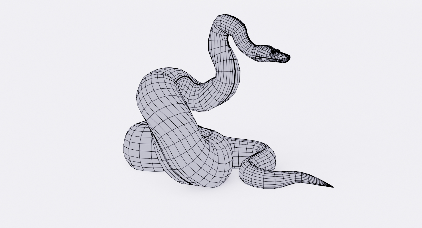 动画血蟒3d模型