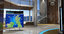 virtual set news studio 3D model