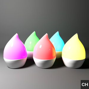 3D lamps furniture model