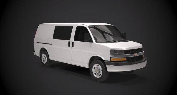 3D model express chevrolet van 1951 - TurboSquid 1392947