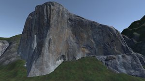 mountains unity unreal 3D model