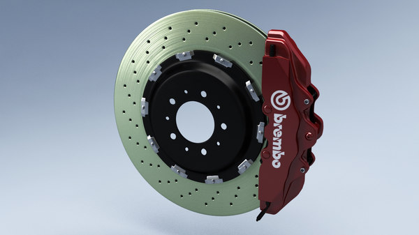 3d brembo brake