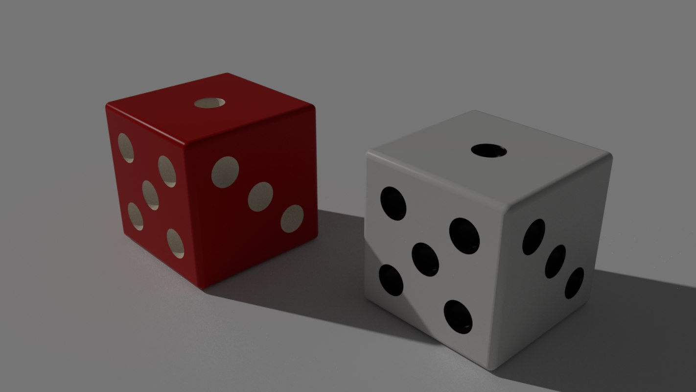 Dice 3d model