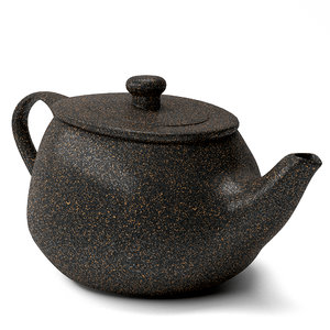 quartz teapot 3D
