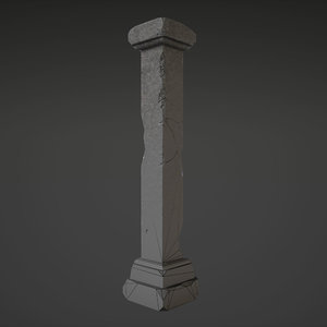 3D column - model
