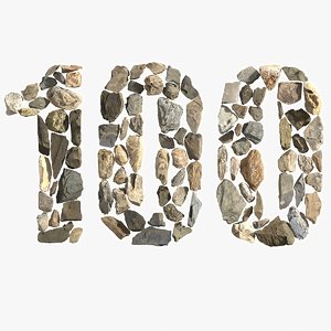 100 stone model