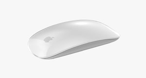 3D apple magic mouse model