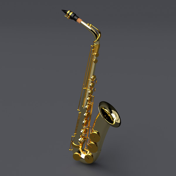Saxophone 3D Models for Download TurboSquid