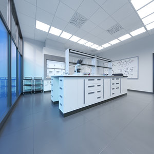 3D model laboratory lab