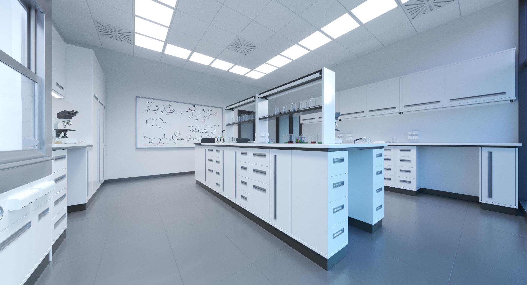 3D model laboratory lab TurboSquid 1393822