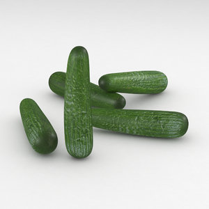 3D cucumber
