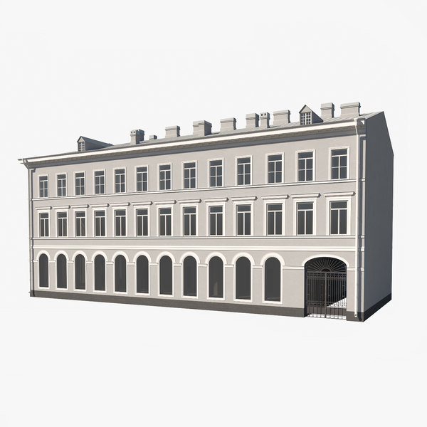 Classic building 3D model - TurboSquid 1393768