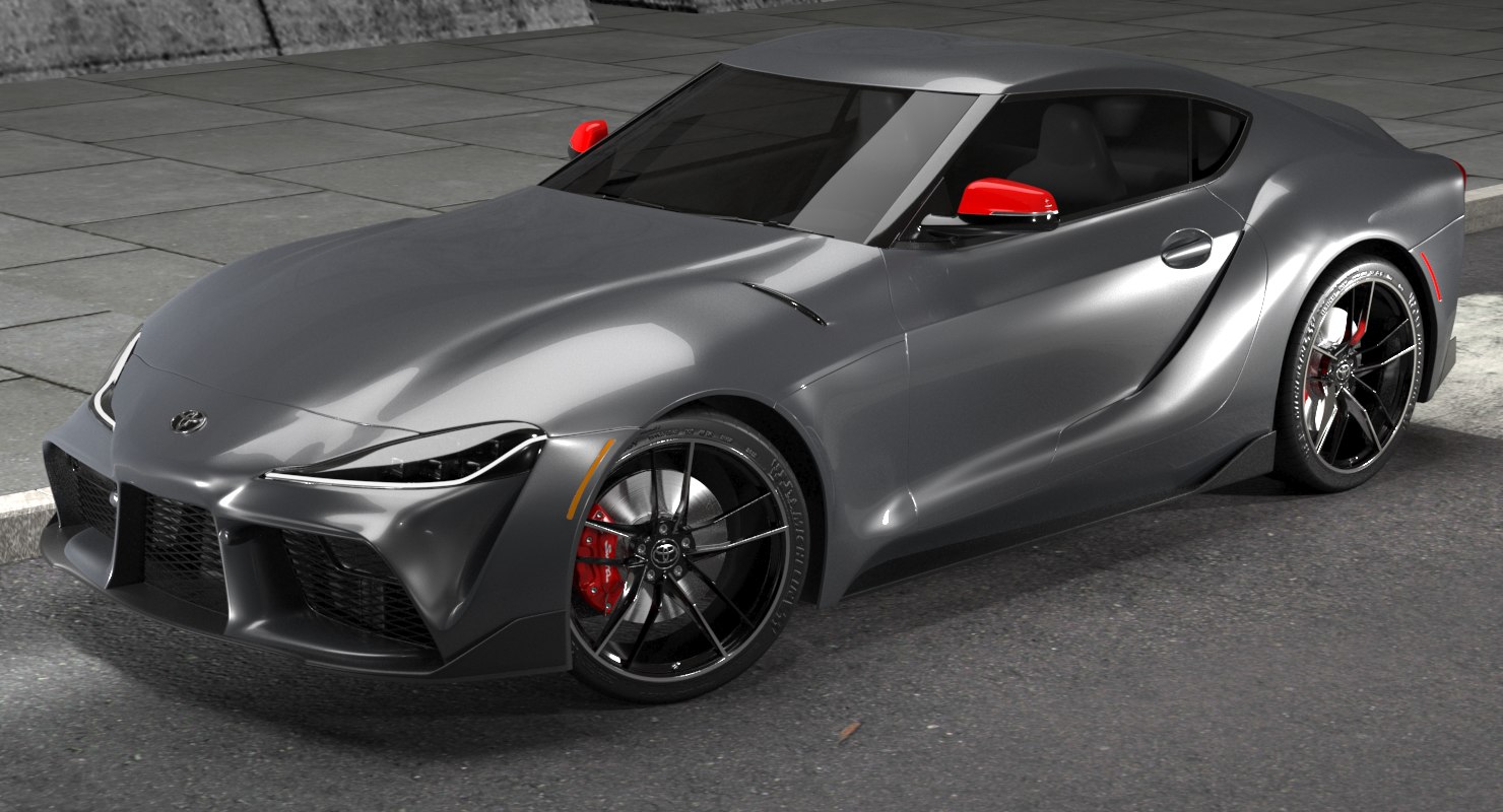 Toyota supra 3d model