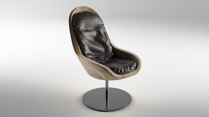 leather chair 3D model