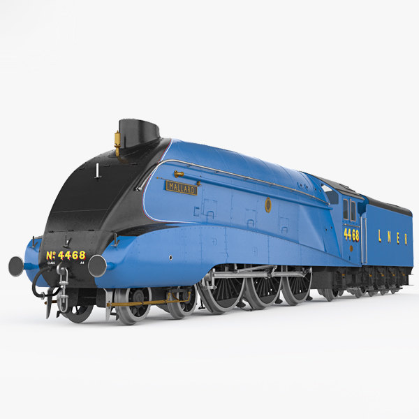 LNER Klasse A4 4468 Stockente 1938 3DModell TurboSquid 1393950