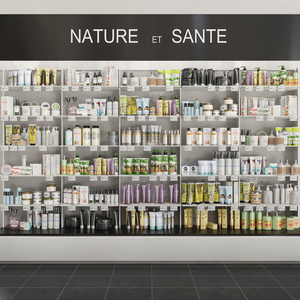 shops salons 3D model