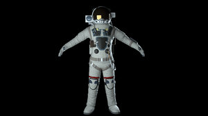 3D cosmonaut