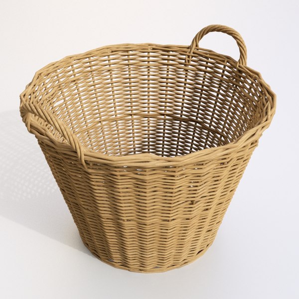 2 3 корзины словами. Корзина для динамика Basket 3. Корзина 3d модель. Макет корзины. Плетеная корзина 3d.